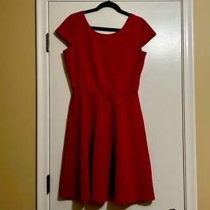 Red Dressbarn Dress size 8